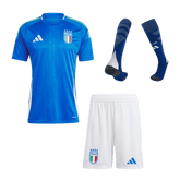 Italy Home Jersey Kit EURO 2024 (Jersey+Shorts+Socks)
